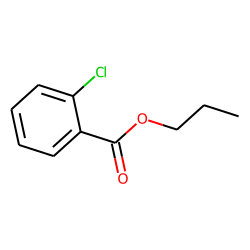 Benzoic acid, 2-chloro, propyl ester