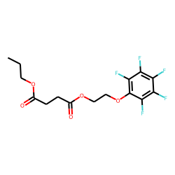 Succinic acid, 2-(pentafluorophenoxy)ethyl propyl ester