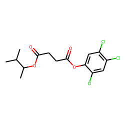 Succinic acid, 3-methylbut-2-yl 2,4,5-trichlorophenyl ester