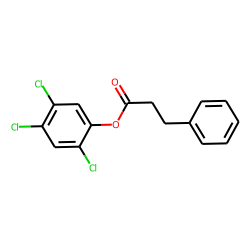 3-Phenylpropionic acid, 2,4,5-trichlorophenyl ester
