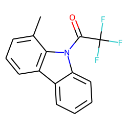 1-Methylcarbazole, N-trifluoroacetyl-