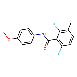 2,6-Difluoro-3-methylbenzamide, N-(4-methoxyphenyl)-