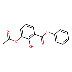 3-Acetoxy salicylic acid, phenyl ester