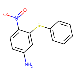 Aniline, 4-nitro-3-phenylthio-