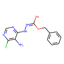 Carbazic acid, 3-(5-amino-6-chloro-4-pyrimidinyl)-, benzyl ester
