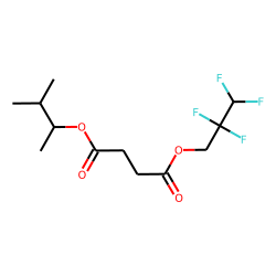 Succinic acid, 2,2,3,3-tetrafluoropropyl 3-methylbut-2-yl ester