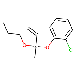 Silane, methylvinyl(2-chlorophenoxy)propoxy-