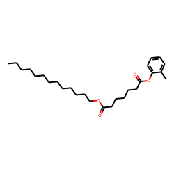 Pimelic acid, 2-methylphenyl tridecyl ester