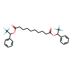 Sebacic acid, di(1-phenyl-2,2,2-trifluoromethylethyl) ester