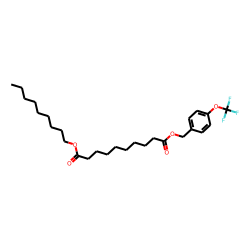 Sebacic acid, nonyl 4-trifluoromethoxybenzyl ester