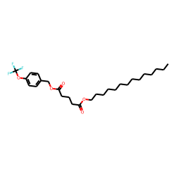 Glutaric acid, tetradecyl 4-(trifluoromethoxy)benzyl ester