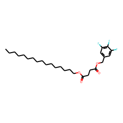 Succinic acid, hexadecyl 3,4,5-trifluorobenzyl ester