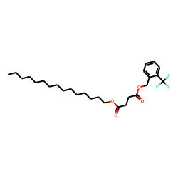 Succinic acid, pentadecyl 2-(trifluoromethyl)benzyl ester