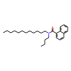 1-Naphthamide, N-butyl-N-dodecyl-