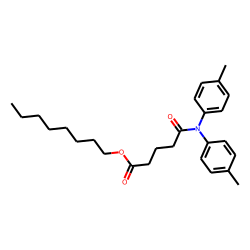 Glutaric acid, monoamide, N,N-di(4-methylphenyl)-, octyl ester