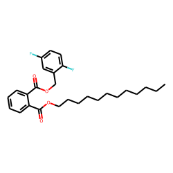 Phthalic acid, 2,5-difluorobenzyl dodecyl ester