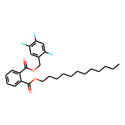 Phthalic acid, dodecyl 2,4,5-trifluorobenzyl ester