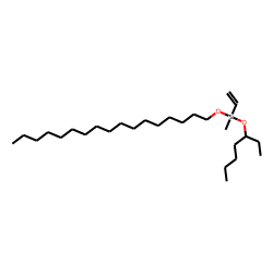 Silane, methylvinyl(hept-3-yloxy)heptadecyloxy-