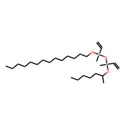 Silane, methylvinyl(hept-2-yloxy)(methylvinyltetradecyloxysilyloxy)-