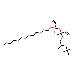 Silane, methylvinyl(2,4,4-trimethylpentyloxy)(methylvinyltridecyloxysilyloxy)-