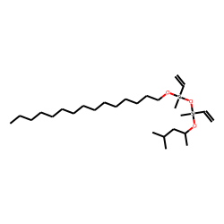 Silane, methylvinyl(4-methylpent-2-yloxy)(methylvinylpentadecyloxysilyloxy)-