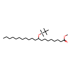 9-Hydroxy-arachidic, methyl ester, tBDMS ether