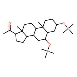 5«beta»-Pregnane-3«alpha»,6«alpha»-diol-20-one-di-tms