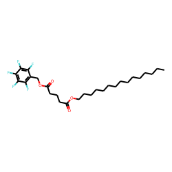Glutaric acid, pentadecyl pentafluorobenzyl ester