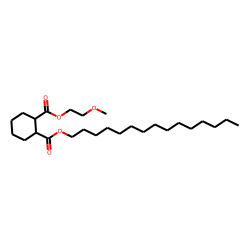 1,2-Cyclohexanedicarboxylic acid, 2-methoxyethyl pentadecyl ester