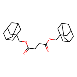 Succinic acid, di((adamant-1-yl)methyl) ester