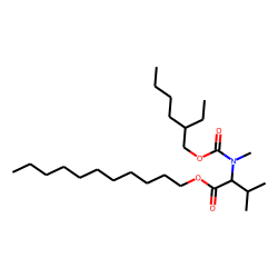 DL-Valine, N-methyl-N-(2-ethylhexyloxycarbonyl)-, undecyl ester
