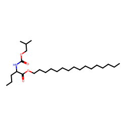 L-Norvaline, N-isobutoxycarbonyl-, hexadecyl ester