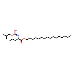 l-Norvaline, N-isobutoxycarbonyl-, hexadecyl ester