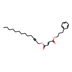 Fumaric acid, 3-phenylpropyl tridec-2-yn-1-yl ester