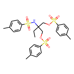 N-1-[1,1-bis(p-toluenesulfonoxymethyl)propyl]-p-toluenesulfonamide