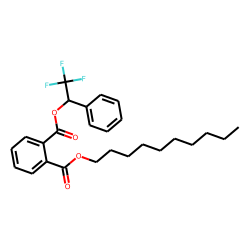 Phthalic acid, decyl 2,2,2-trifluoro-1-phenylethyl ester
