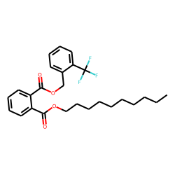 Phthalic acid, decyl 2-trifluorobenzyl ester
