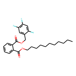 Phthalic acid, undecyl 2,4,5-trifluorobenzyl ester