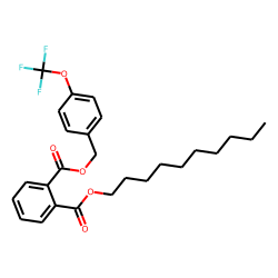 Phthalic acid, decyl 4-trifluoromethoxybenzyl ester