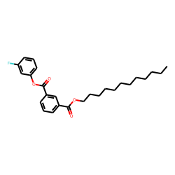 Isophthalic acid, dodecyl 3-fluorophenyl ester