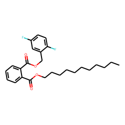 Phthalic acid, 2,5-difluorobenzyl undecyl ester