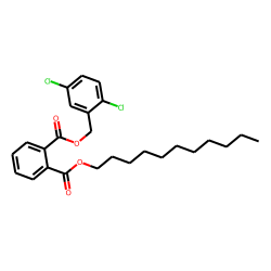 Phthalic acid, 2,5-dichlorobenzyl undecyl ester