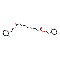 Sebacic acid, di(2-chlorophenethyl) ester
