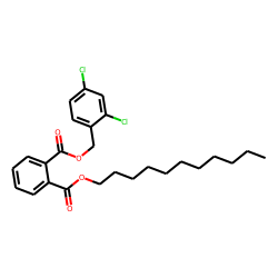 Phthalic acid, 2,4-dichlorobenzyl undecyl ester
