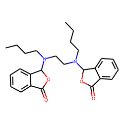 3-(Butyl(2-[butyl(3-oxo-1,3-dihydro-2-benzofuran-1-yl)amino]ethyl)amino)-2-benzofuran-1(3h)-one