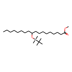 10-Hydroxy-stearic acid, methyl ester, tBDMS ether