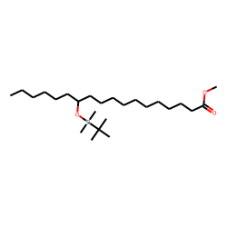 12-Hydroxy-stearic acid, methyl ester, tBDMS ether