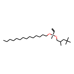 Silane, methylvinyl(2,4,4-trimethylpentyloxy)tetradecyloxy-