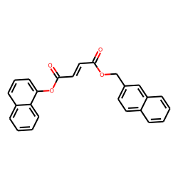Fumaric acid, naphth-1-yl naphth-2-ylmethyl ester