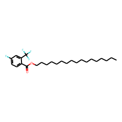 4-Fluoro-2-trifluoromethylbenzoic acid, heptadecyl ester